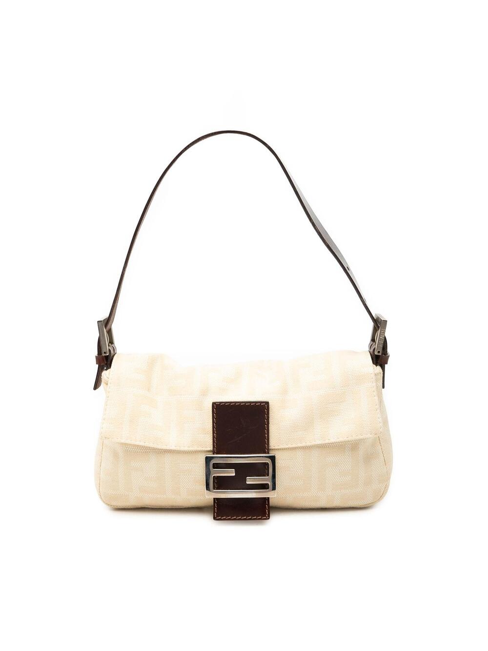Fendi Zucca Canvas Baguette Pre-Loved #340401F11B